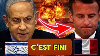 CEST FINI ENTRE Israël et la France NETANYAHOU furieux [upl. by Todhunter]