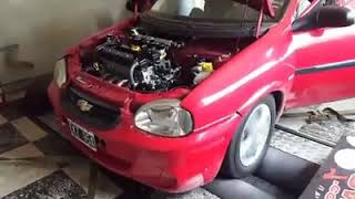 Corsa 27 16v aspirado 260 hp chiappone racing [upl. by Elli]