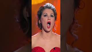 The Young ANNA NETREBKO performs O MIO BABBINO CARO by Puccini for Television opera music [upl. by Aurel380]