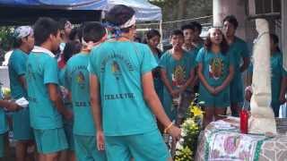 Antorchistas agradeciendo a la Virgen de Guadalupe [upl. by Belayneh]