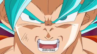 Goku uses Super Saiyan Blue Kaioken x10 against Hit SSJ3 Theme BRUCE FAULCONER Dragon Ball Super [upl. by Devitt]