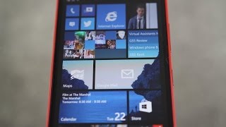 Windows Phone 81 New Features [upl. by Hpejsoj489]