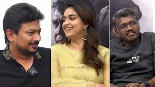 Keerthy Suresh and Udhayanidhi Stalin Special Interview About Nayakudu Movie [upl. by Lebbie409]