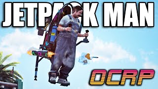 George is JETPACK MAN  OCRP GTA5 RP [upl. by Brigid434]