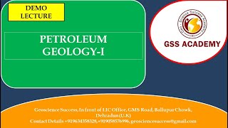 PETROLEUM GEOLOGY1 [upl. by Acirretahs]