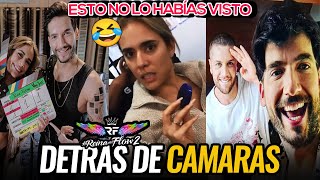 DETRÁS DE CÁMARAS DE LA REINA DEL FLOW 2  Momentos Divertidos y Bloopers  Charly Flow Yeimy Irma [upl. by Notniuqal384]