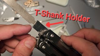 Modding the Leatherman Arc Multitool Tshank holder for Free Series tools [upl. by Airres]