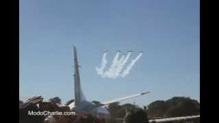 Halcones en Centenario de la Aviación Militar de Argentina en Córdoba [upl. by Htebharas]