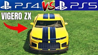 Vigero ZX vs HSW Vigero ZX  PlayStation 4 vs PlayStation 5 [upl. by Melgar]