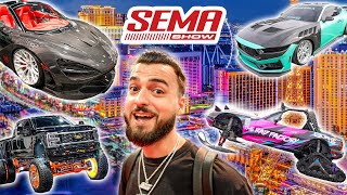 Our First Time at SEMA It’s INSANE [upl. by Doerrer741]