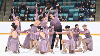 Starlight Intermediate  First Skate  2024 Skate Canada Cup Champions 🥇 [upl. by Xirdnek]