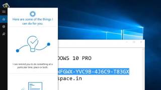 How To Activate Windows 10 Pro2017 [upl. by Yirinec]