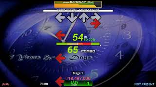 Groove Coverage  7 Years amp 50 Days Easy AA Full Combo  StepMania [upl. by Elvie]