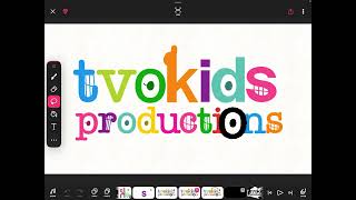 Jackson’s Tvokids Productions Logo Bloopers Take 16 Overinflated Black O [upl. by Goodill682]