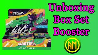 Unboxing Commander Masters▶️ Set Booster Box🐉💳 MTG ITALIA [upl. by Eenrahc]