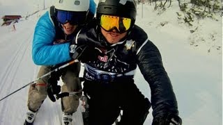 Enduro Ski Race  Red Bull Home Run Sweden 2012 [upl. by Notsyrb]