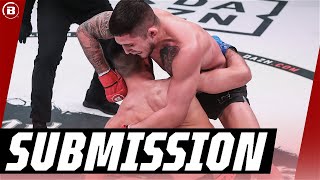 Sergio Pettiss Guillotine Choke 🔥  Bellator MMA [upl. by Reeva706]