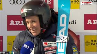 AUDI FIS Ski World Cup  Womens Giant Slalom  Are SWE March 09 2024 highlights both runs [upl. by Goode]