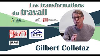 68 Colloque quotles transformations du travailquot  Gilbert Colletaz [upl. by Lattie]