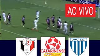 JOINVILLE X AVAI AO VIVO I CAMPEONATO CATARINENSE 2024 ASSISTA HOJE [upl. by Neelie]