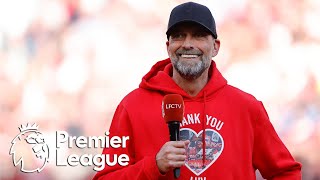 Jurgen Klopp bids farewell to Liverpool fans FULL CEREMONY  Premier League  NBC Sports [upl. by Nicholl]