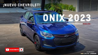 ¡Tienes que conocerlo  Nuevo Chevrolet Onix 2023  Version Premier Redline [upl. by Elleirb870]