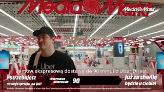 Ekspresowa dostawa do 90 minut z Uber Direct [upl. by Faxon]