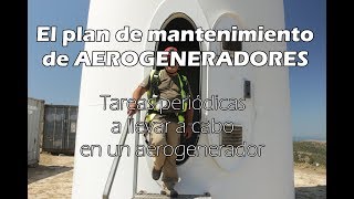 AEROGENERADOR PLAN DE MANTENIMIENTO COMPLETO Y DETALLADO [upl. by Prader]