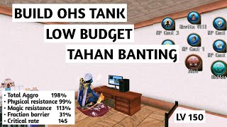 Toram Online  Build Tank OHS Low Budget Level 150 [upl. by Janeen]