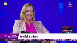 POLITYKA NA DESER  Dorota Łosiewicz i Krzysztof Feusette 1102024 cz1 [upl. by Sharman776]