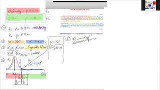 MATHEABI STOCHASTIK HYPOTHESENTEST RECHTSSEITIG [upl. by Ackerley]