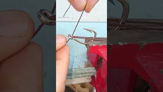 Amazing fishing knot skills The best way to tie a hook to a fishing line shorts fishing tips [upl. by Arorua]