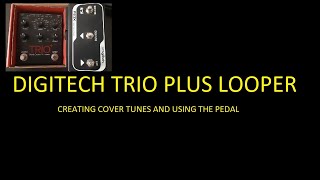 Digitech Trio Plus Looper Jamming to the Trio for some fun Happy 2024 [upl. by Nilad794]