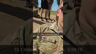 Bataan death march My legs hurt shorts bataan army ruck march nationalguard military viral [upl. by Mallen]