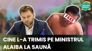 Cine la trimis pe Ministrul Alaiba la Saună [upl. by Hinkle449]