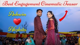 Latest Ring Ceremony Teaser Ashwin amp Akshita Sagai Video  Shree Mahaveer Studio Pirawa [upl. by Kapoor]