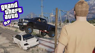 GTA RP  JUMPING 1000HP GHOUL TRX RAM OVER CARS ALSO BUYING MY DREAM CAR COLLECTION [upl. by Agnes621]