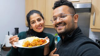 LETS MAKE DEVILLED CHICKEN 🐔  සිංහල Vlog [upl. by Oninotna]