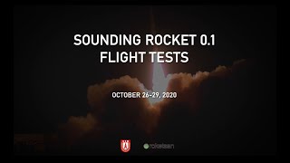 Sounding Rocket 01 Flight Tests [upl. by Rangel]