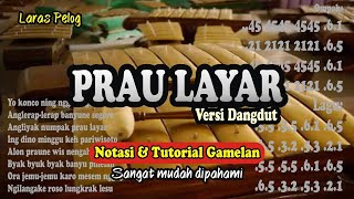 Notasi Prau Layar Versi Dangdut [upl. by Rame]