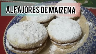 ALFAJORES DE MAIZENA  Receta casera 😱😄 [upl. by Edik441]