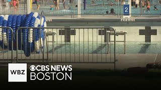 Needham pool closed after glass bottle shatters [upl. by Nerraf]