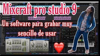 Mixcraft pro studio 9 mi daw favorito para producir mi música 💜🎵🎶🪶Español [upl. by Acirema]