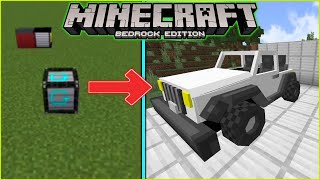 MRCRAYFISH VEHICLE MOD MINECRAFT PE 118119  MINECRAFT PE ADDONS  ENDY  mrcrayfish [upl. by Iridis4]