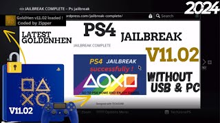 Jailbreak the Ps4 v1102 latest goldhen [upl. by Audris140]