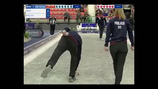 Finale Petanque Coupe de France 2024 I Guibaud Bonetto Buche vs Rousseaux Delahaye Cocciolo [upl. by Winfrid]