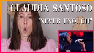 Claudia Emmanuela Santoso quotNever Enoughquot  Reaction Video [upl. by Idnahs]