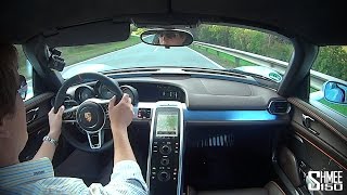 Porsche 918 Spyder  Driving Impressions and Emode [upl. by Llertnod152]