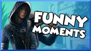 Rainbow Six Siege Funny Moments  Wall Breakdancing Ultimate Rage Moment and Game Chat Trolling [upl. by Annoed]