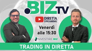 TRADING IN DIRETTA sui MERCATI FINANZIARI  APERTURA USA 1530 Venerdì 3105 [upl. by Einra1]